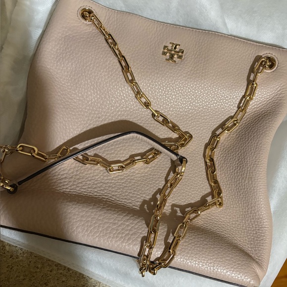 Tory Burch Blush Leather Shoulder Bag - Picture 7 of 11